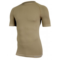 T-Shirt MC Active Line Summit special climat chaud - Coyote