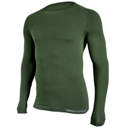 T-shirt ML Active Line Summit special climat chaud - Vert OD