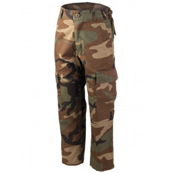 Pantalon Militaire Enfant BDU Camouflage Woodland