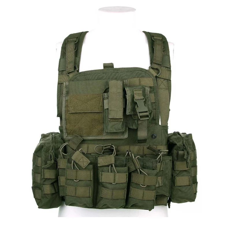 GILET TACTIQUE D'ASSAUT CAMOUFLE FORCES SPECIALES COMMANDOS MARINE OPEX