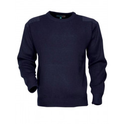 Pull commando marin - Bleu marine