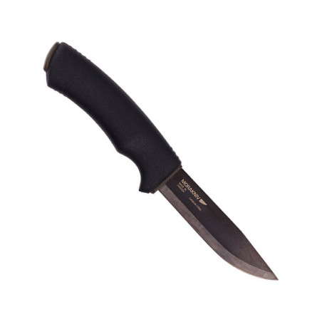 Couteau Mora Bushcraft Survival lame carbone - Noir