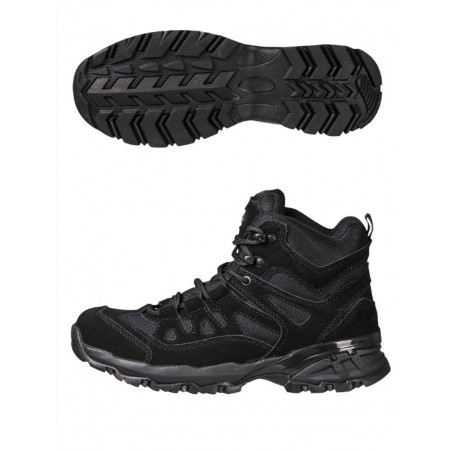 Chaussure Randonnée Squad Daim - Noir