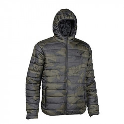Doudoune trek camouflage a capuche