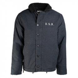Veste militaire US. NAVY DECK N-1 Bleu Marine - MIL-TEC