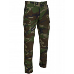 Pantalon BDU regular ripstop cam Woodland - Teesar