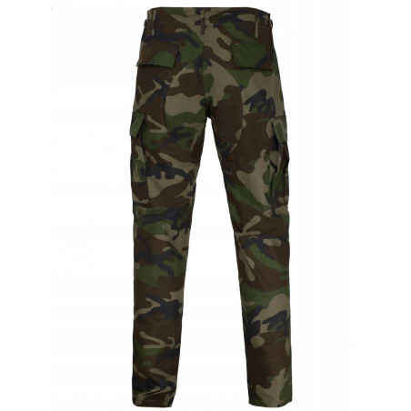 Pantalon BDU regular ripstop cam Woodland - Teesar
