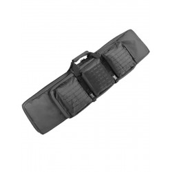 Housse transport pour 2 armes longues 106cm Miltec - Noir