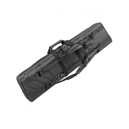 Housse transport pour 2 armes longues 106cm Miltec - Noir