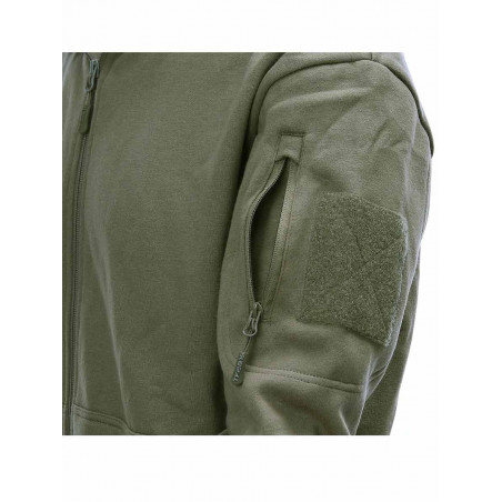 Tactical sweat shirt zip capuche ranger green - TF-2215