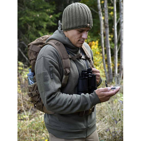 Tactical sweat shirt zip capuche ranger green - TF-2215