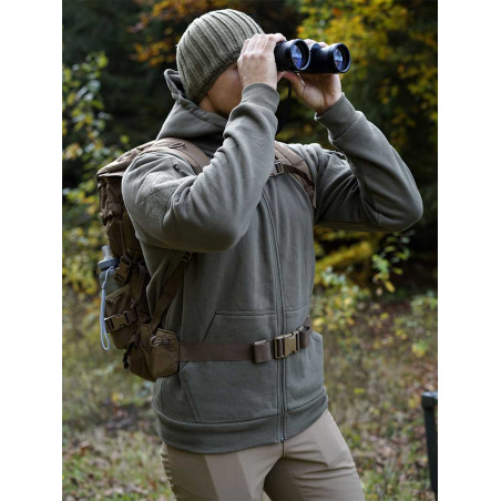 Tactical sweat shirt zip capuche ranger green - TF-2215