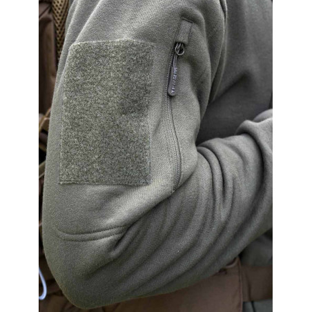 Tactical sweat shirt zip capuche ranger green - TF-2215
