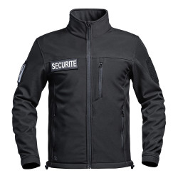 Veste softshell Sécu-one flap sécurité noir A10 Equipment