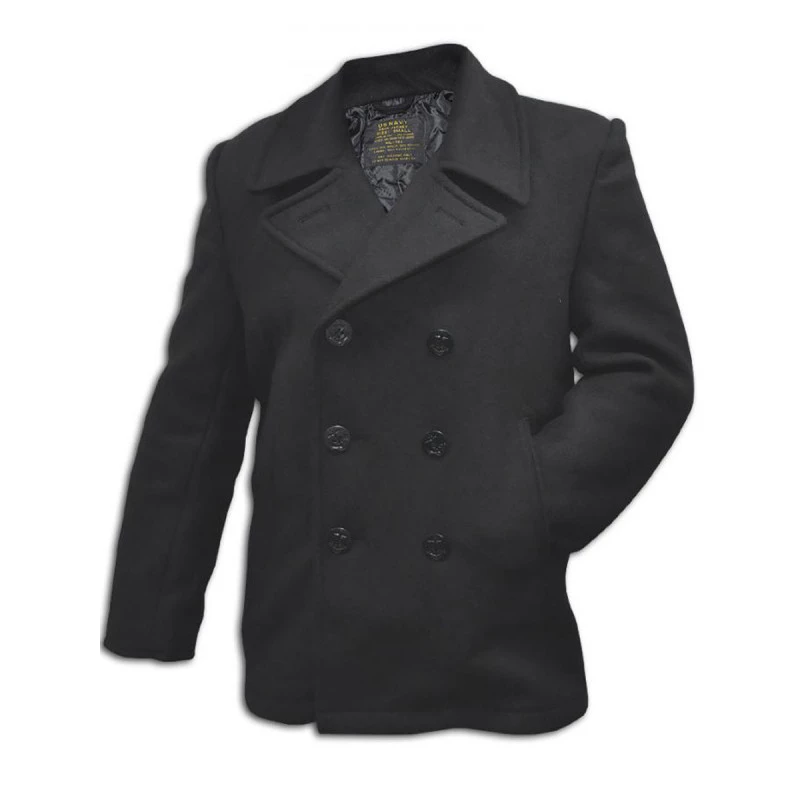Caban us navy top peacoat