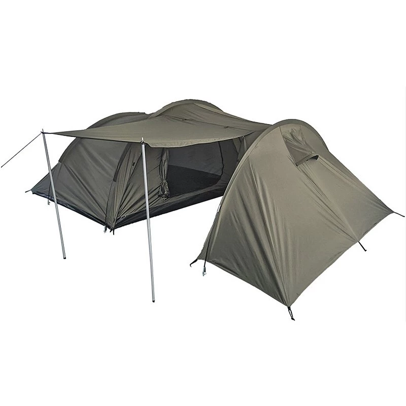 Tente vidaXL Tente de camping tunnel 4 personnes bleu