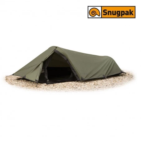Tente Monoplace Snugpak légère ideal camping, randonnée, bushcraft, survie