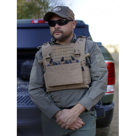 Gilet combat Plate Carrier TF-2215 - Coyote