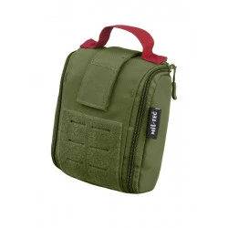 Trousse De Premiers Secours Militaire Kaki - Compacte - Assemblage Français - +3 Tire-Tiques