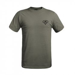 T-shirt Strong Troupes aéroportées vert od A10 Equipment
