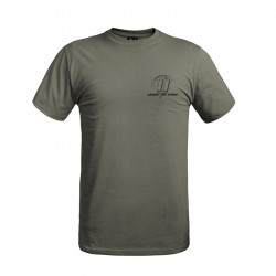 T-shirt Strong Armée de Terre vert od A10 Equipment