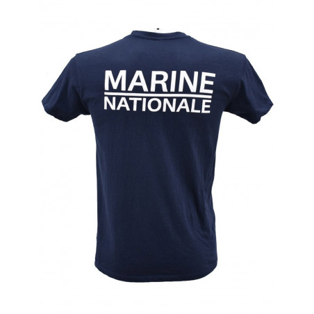 T-shirt Marine Nationale - Bleu Marine