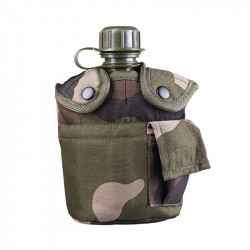 Gourde militaire avec housse - CAM CE