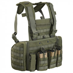 Chest Rig DEFCON 5 1000D Nylon Vert OD - RC909