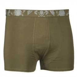 Lot de 2 boxer caleçon skull vert armée - Miltec