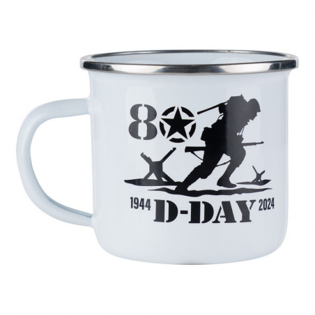 Tasse en émail D-Day 80 ans