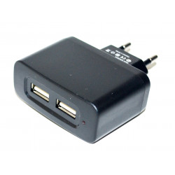 Adaptateur secteur prise double pour cordon de chargement USB Klarus
