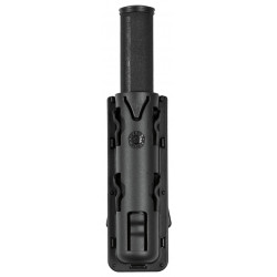 Porte-bâton rotatif 8VP60 noir pour ceinture/ceinturon Vega