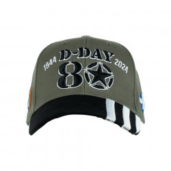 Casquette de Baseball, spéciale 80° anniversaire du D-Day