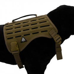 Harnais tactique TAN pour chien DRAKKEN ASSAULT - DIMATEX