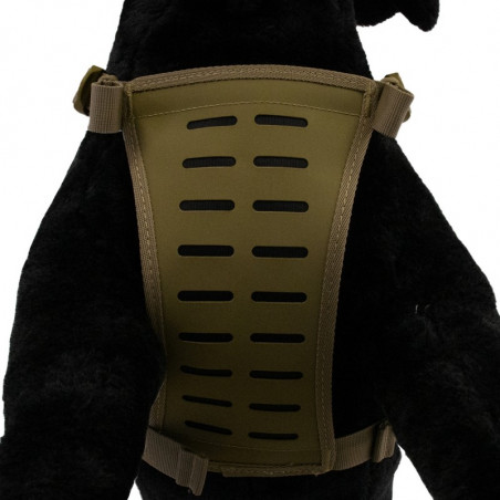 Harnais tactique TAN pour chien DRAKKEN ASSAULT - DIMATEX