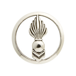Insigne de béret argenté Corps Techniques et Administratifs