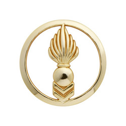 Insigne de béret doré Corps Techniques et Administratifs
