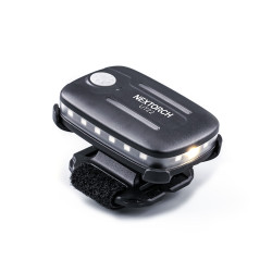 Lampe rechargeable fixations multiples UT22 - éclairage blanc + strobe rouge/bleu - 11 lumens Nex