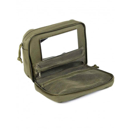 Trousse de toilette militaire murale Transall vert OD - TOE PRO