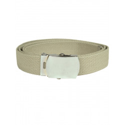 Ceinture militaire réglementaire en toile Beige - MIL-TEC