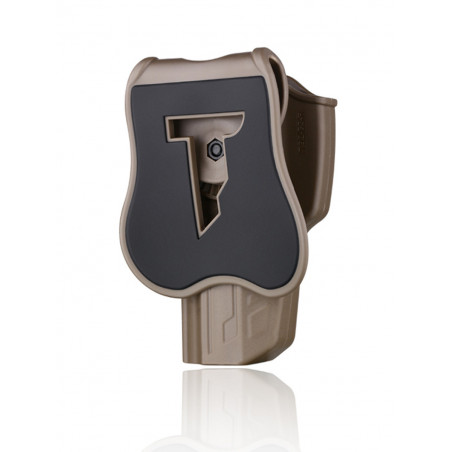 Holster Cytac GLOCK 17 -22 -31 Coyote - Droitier