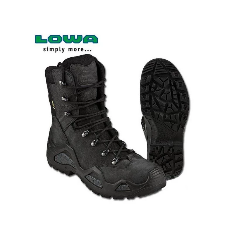 Chaussures Intervention Cuir LOWA Z8N GTX Noire
