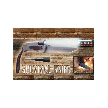 Couteau de survie Camping Randonnée