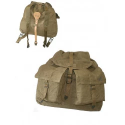 sac a dos toile vintage