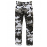 Pantalon Treillis BDU camouflage urban blanc et noir