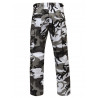 Pantalon Treillis BDU camouflage urban blanc et noir