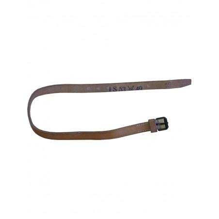 Sangle collier cuir Armée Tchèque 1 boucle