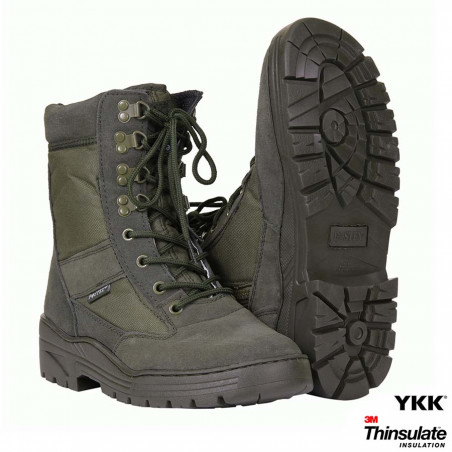 Pr. chaussures de sniper avec zipp  YKK