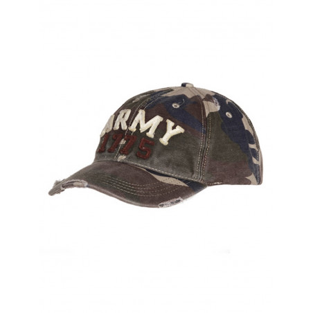 Casquette Baseball Army 1775 camouflé Casquette Baseball Army 1775 camouflé