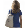 Sac Marin Toile coton blanc Marine Nationale PM